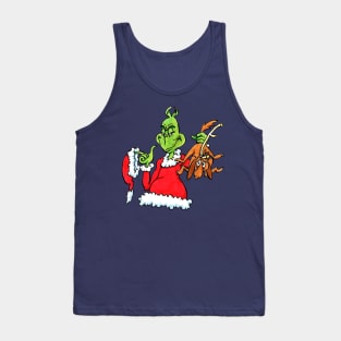 merry grinchmas vintage Tank Top